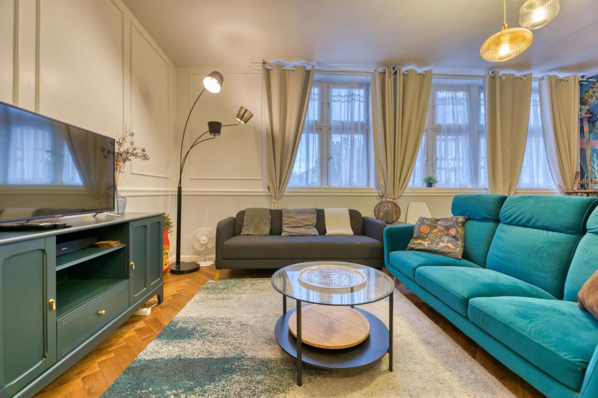 Vieux Marche Sublime Appartement Avec Ascenseur Rouen Exterior foto