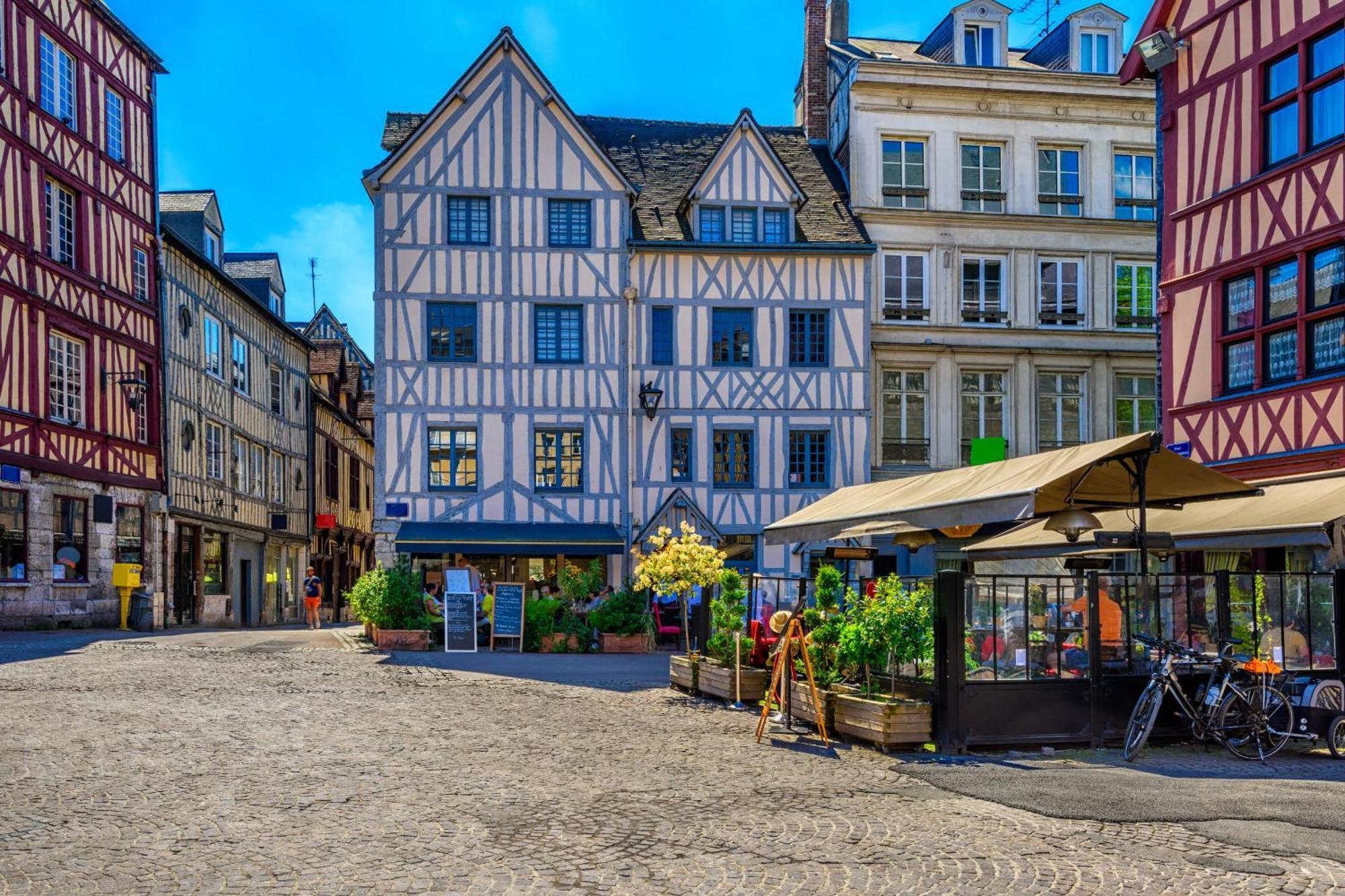 Vieux Marche Sublime Appartement Avec Ascenseur Rouen Exterior foto